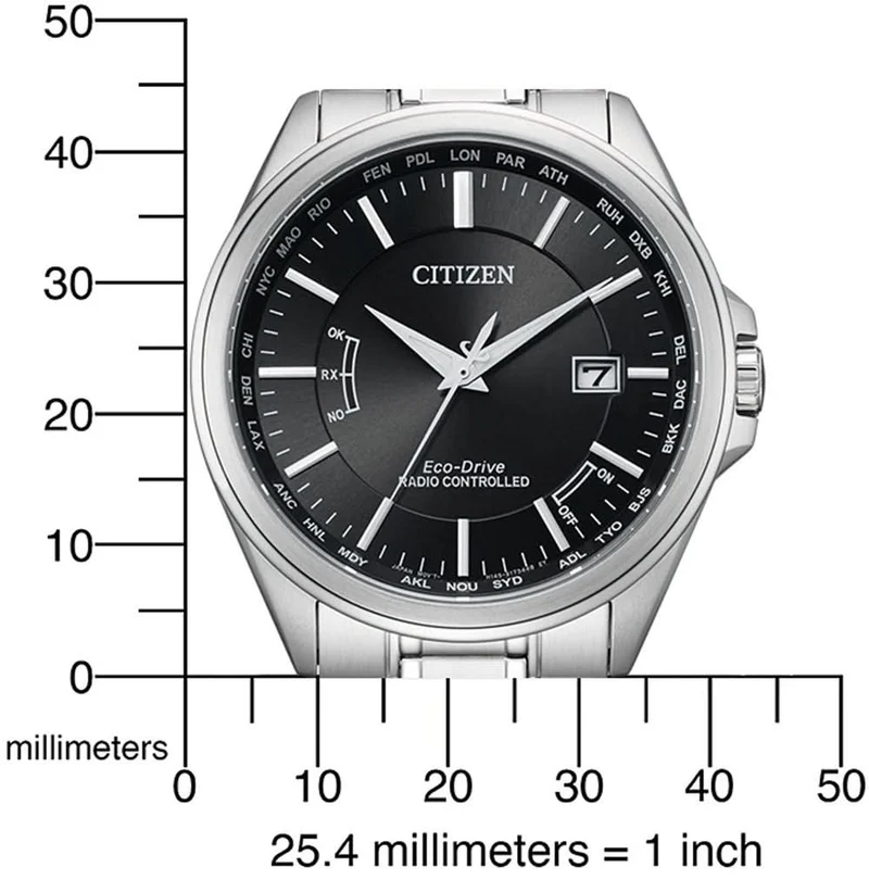 Citizen CB0250-84E Herrenuhr • Eco-Drive Funk • Saphirglas