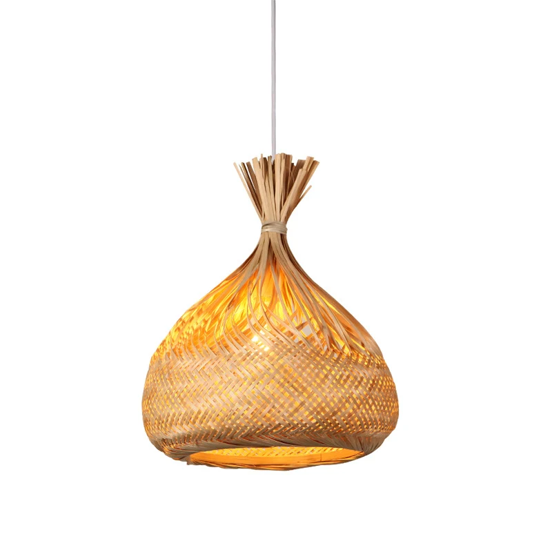Woven Bamboo Deckenlampe