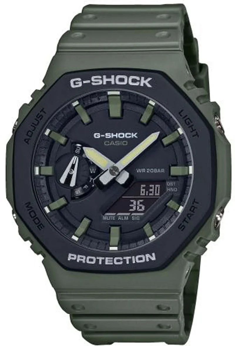Casio G-Shock GA-2110SU-3AER Herrenuhr • Extreme Stoßfestigkeit • 20 Bar Wasserdichtigkeit