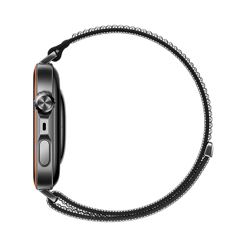 Huawei Watch Fit 4 Ultradünnes Nylonband (Schwarz)