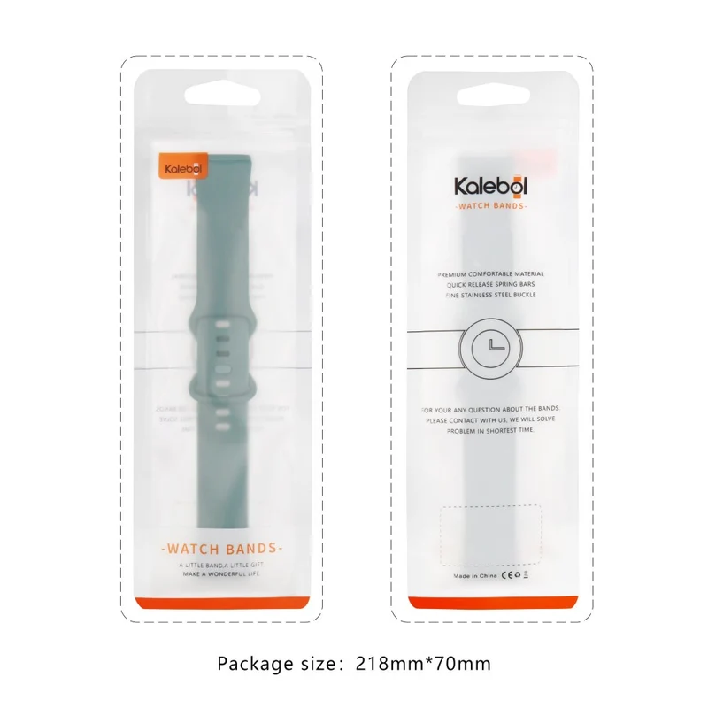 KALEBOL Apple Watch Series 41mm / 40mm / 38mm Watch Band Replacement, Size: S / M - Olive Green