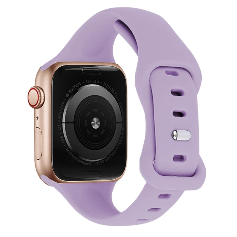 KALEBOL Apple Watch Series 41mm / 40mm / 38mm Silicone Strap Replacement, Size: L