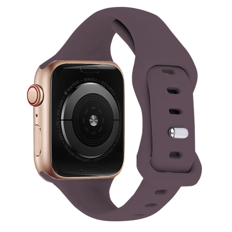 KALEBOL Apple Watch Series 41mm / 40mm / 38mm Silicone Strap Replacement, Size: L