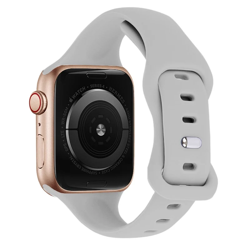 KALEBOL Apple Watch Series 41mm / 40mm / 38mm Silicone Strap Replacement, Size: L