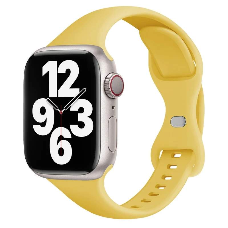 KALEBOL Apple Watch Series 41mm / 40mm / 38mm Silicone Strap Replacement, Size: L