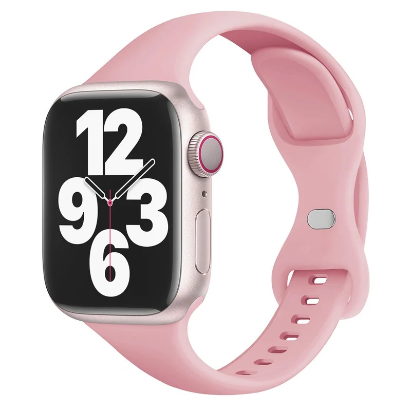 KALEBOL Apple Watch Series 41mm / 40mm / 38mm Silicone Strap Replacement, Size: L