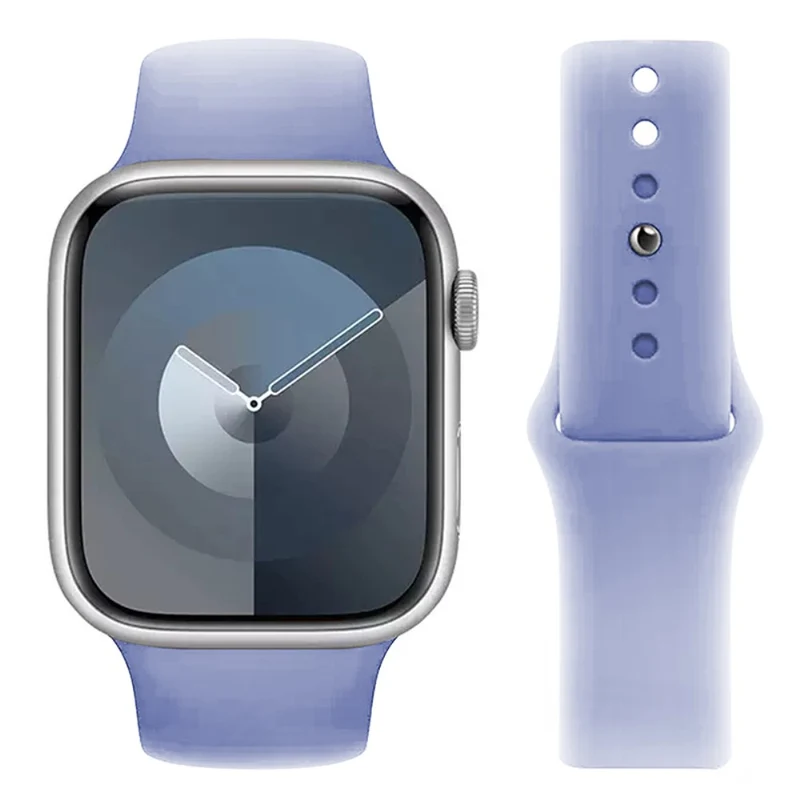 KALEBOL Apple Watch Series 41mm / 40mm / 38mm Silicone Watch Band, Size: S / M