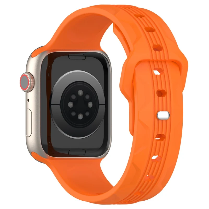Apple Watch 49mm / 45mm / 44mm / 42mm Texture Silicone Watch Band