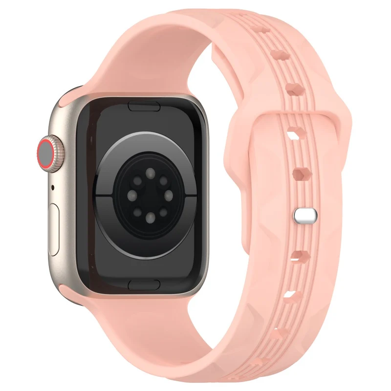 Apple Watch 49mm / 45mm / 44mm / 42mm Texture Silicone Watch Band