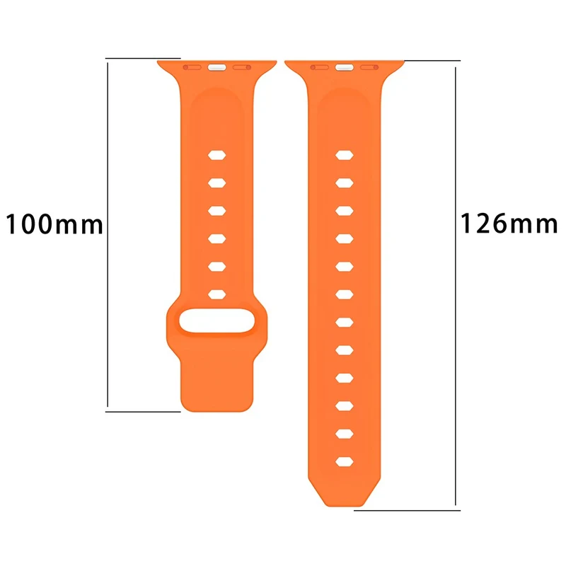 Apple Watch 49mm / 45mm / 44mm / 42mm Texture Silicone Watch Band