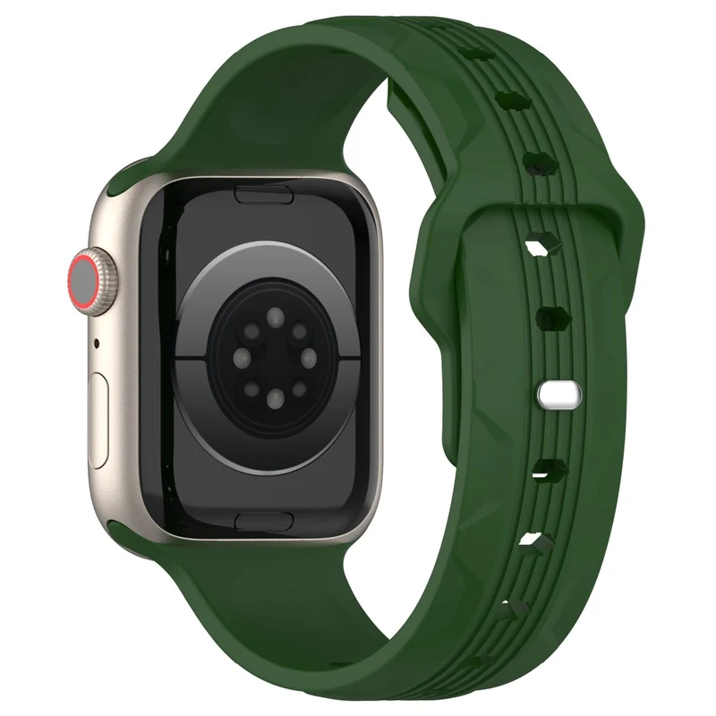 Apple Watch 49mm / 45mm / 44mm / 42mm Texture Silicone Watch Band
