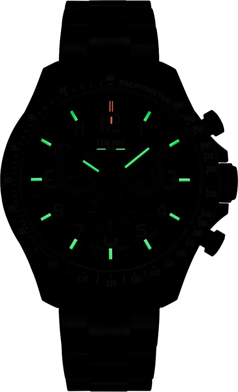 Traser P67 Officer Pro 109460 Herrenuhr • Trigalight Leuchttechnologie • Swiss Made
