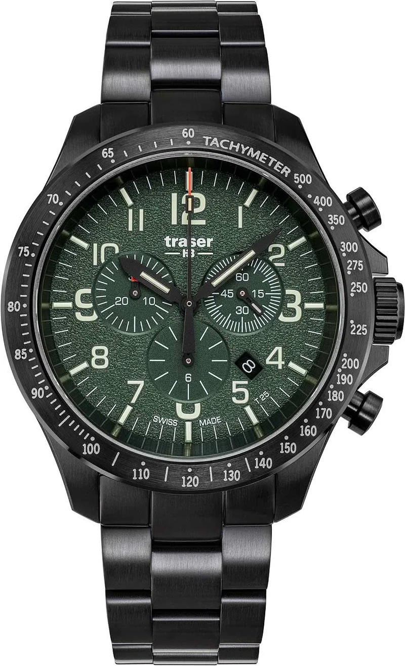 Traser P67 Officer Pro Chronograph 109464 Herrenuhr • Trigalight Leuchttechnologie • Swiss Made