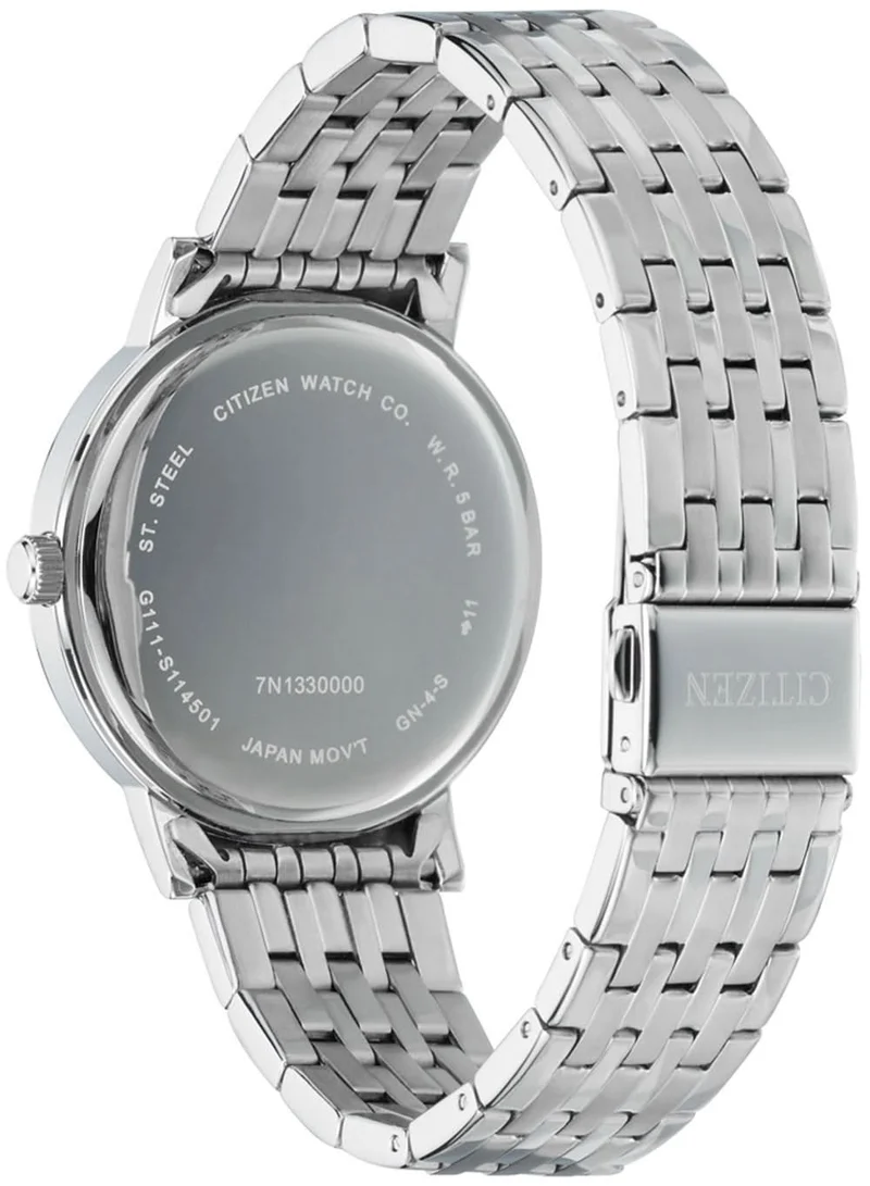 Citizen BI5070-57L Herrenuhr • Blaues Zifferblatt • Edelstahl