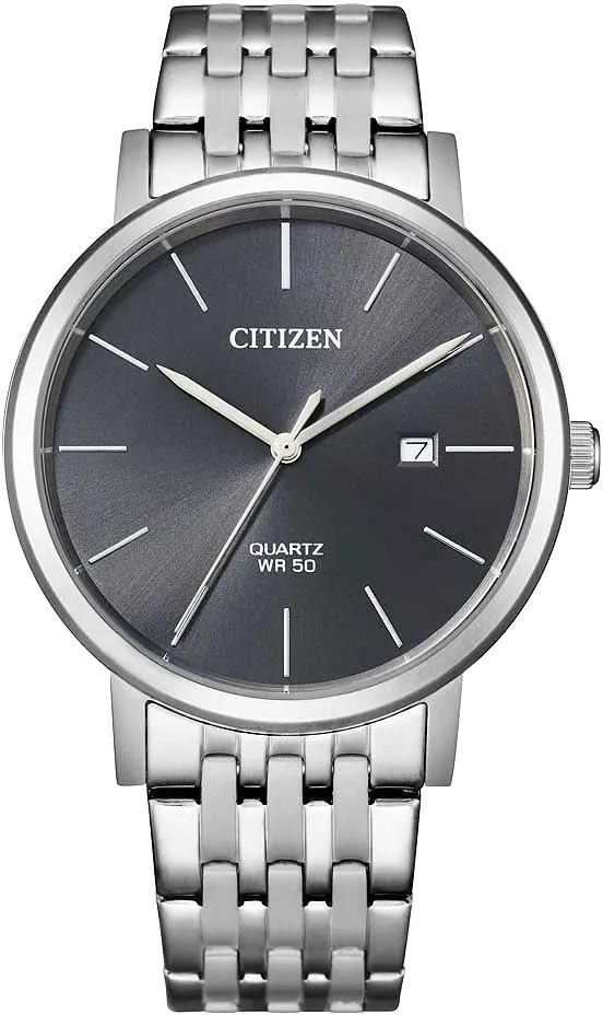 Citizen Core BI5070-57H Herrenuhr • Edelstahl • Grau