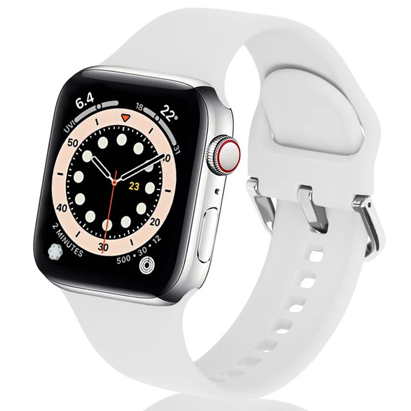 KALEBOL Apple Watch Series 41mm - 40mm - 38mm Universal Silicone Watch Strap