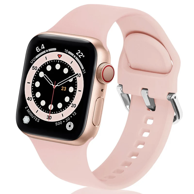 KALEBOL Apple Watch Series 41mm - 40mm - 38mm Universal Silicone Watch Strap