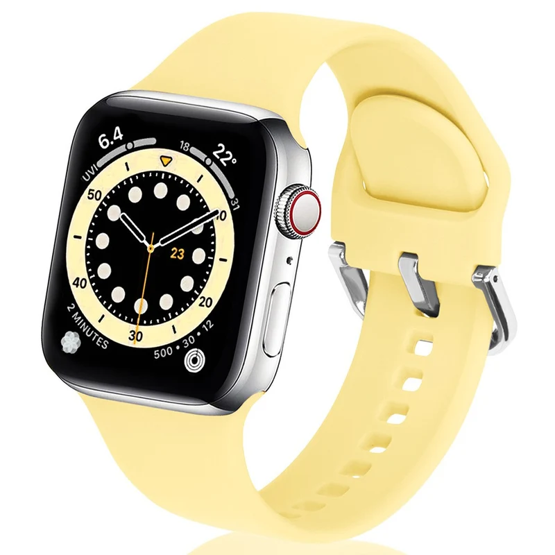 KALEBOL Apple Watch Series 41mm - 40mm - 38mm Universal Silicone Watch Strap