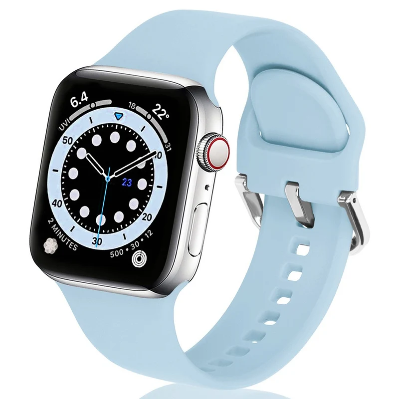 KALEBOL Apple Watch Series 41mm - 40mm - 38mm Universal Silicone Watch Strap
