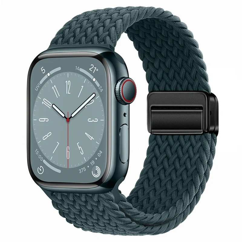 Apple Watch Series 41mm - 40mm - 38mm Universal Nylon Watch Band Magnetic Strap