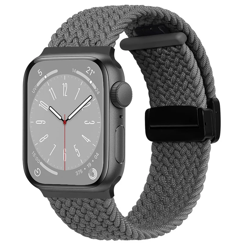 Apple Watch Series 41mm - 40mm - 38mm Universal Nylon Watch Band Magnetic Strap
