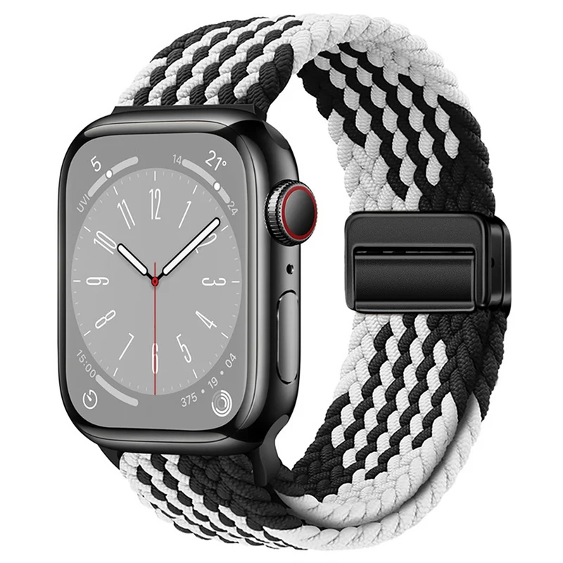 Apple Watch Series 41mm - 40mm - 38mm Universal Nylon Watch Band Magnetic Strap