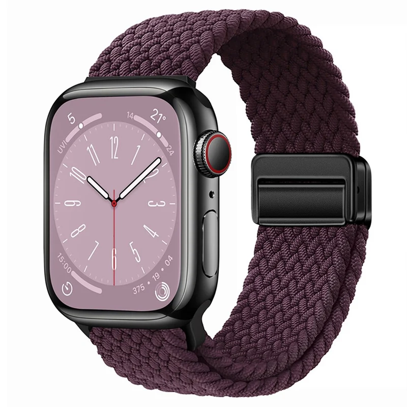 Apple Watch Series 41mm - 40mm - 38mm Universal Nylon Watch Band Magnetic Strap