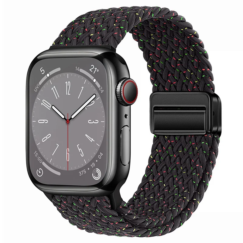 Apple Watch Series 41mm - 40mm - 38mm Universal Nylon Watch Band Magnetic Strap