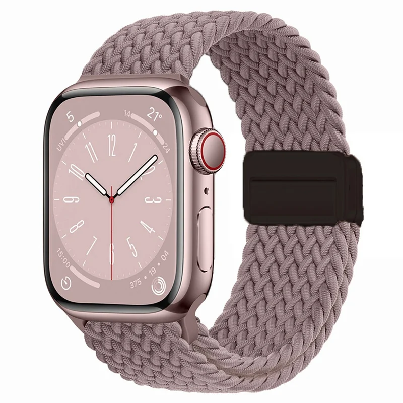 Apple Watch Series 41mm - 40mm - 38mm Universal Nylon Watch Band Magnetic Strap