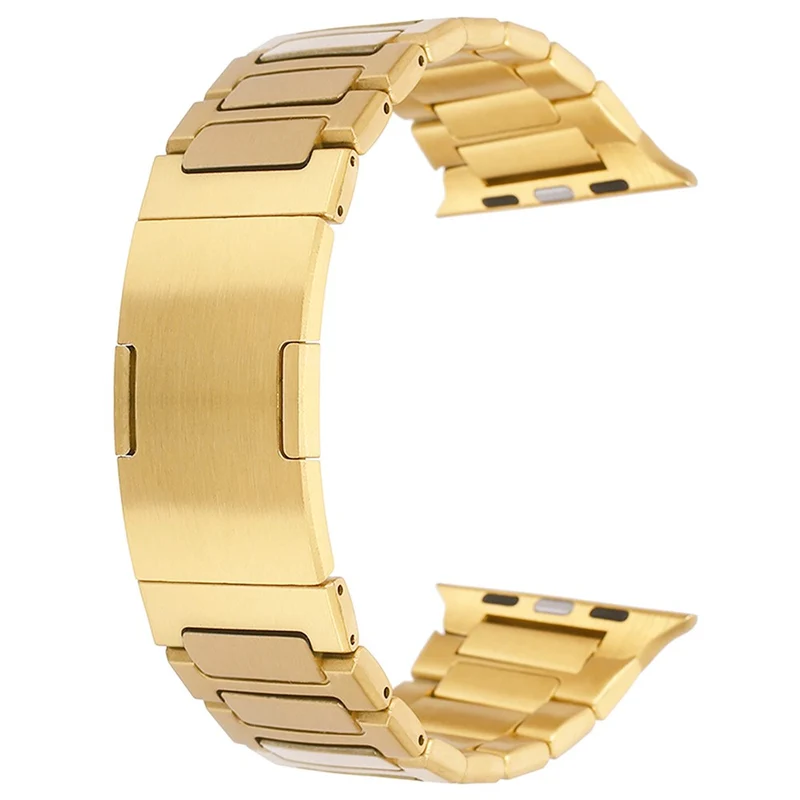 Apple Watch Series 41mm - 40mm - 38mm Universal Stainless Steel Band Folding Buckle