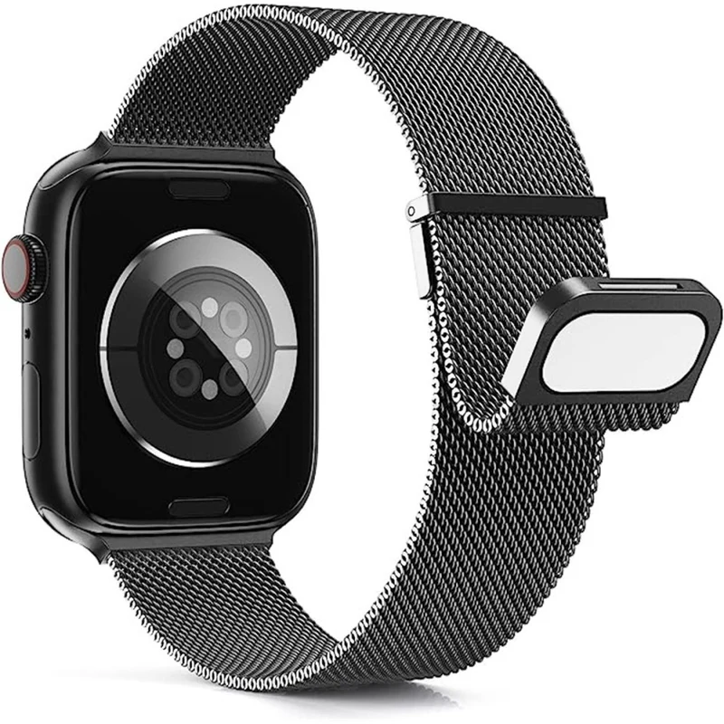 Apple Watch Series 41mm - 40mm - 38mm Universal Stainless Steel Watch Strap
