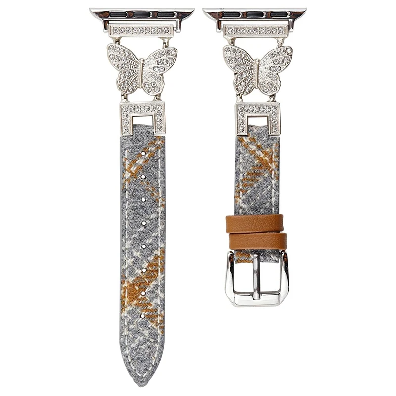 Apple Watch Series 41mm - 40mm - 38mm Universal Watch Band with Butterfly Connectors