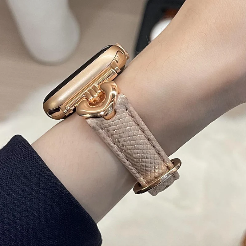 Apple Watch 49mm / 45mm / 44mm / 42mm Sheepskin Adjustable Watch Strap