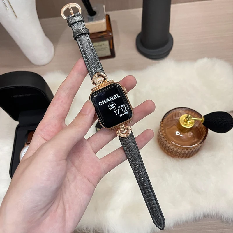 Apple Watch 49mm / 45mm / 44mm / 42mm Sheepskin Adjustable Watch Strap