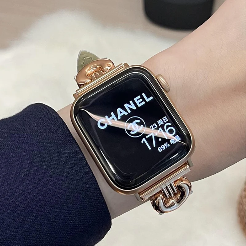 Apple Watch 49mm / 45mm / 44mm / 42mm Sheepskin Adjustable Watch Strap