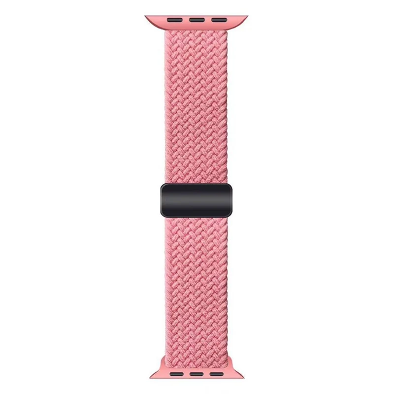 Apple Watch 49mm / 45mm / 44mm / 42mm Nylon Wristband Bracelet - Black+White