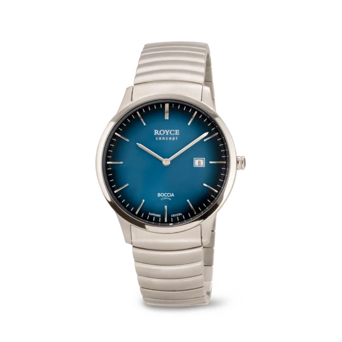 Boccia 3645-03 Herrenuhr - Reintitan - Antiallergisch