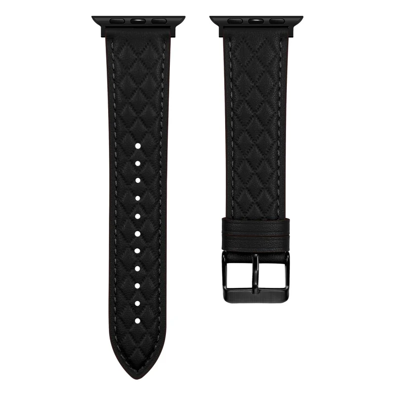 Apple Watch Series 49mm - 45mm - 44mm - 42mm Universal Genuine Cow Leather Watch Band