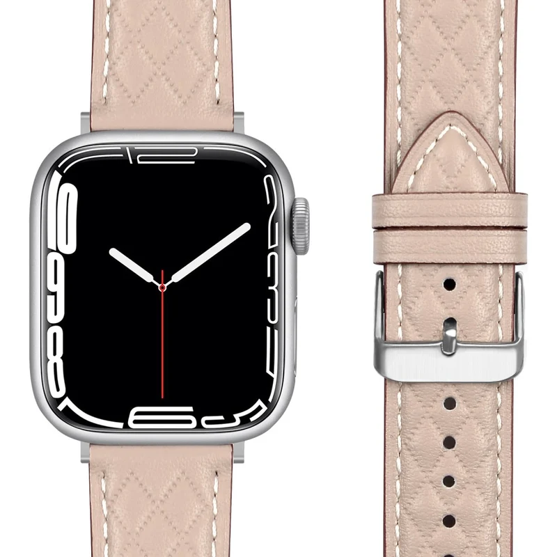 Apple Watch Series 49mm - 45mm - 44mm - 42mm Universal Genuine Cow Leather Watch Band