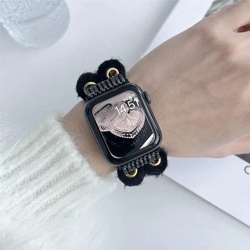 Apple Watch Series 41mm - 40mm - 38mm Universal Watch Band Beaded String