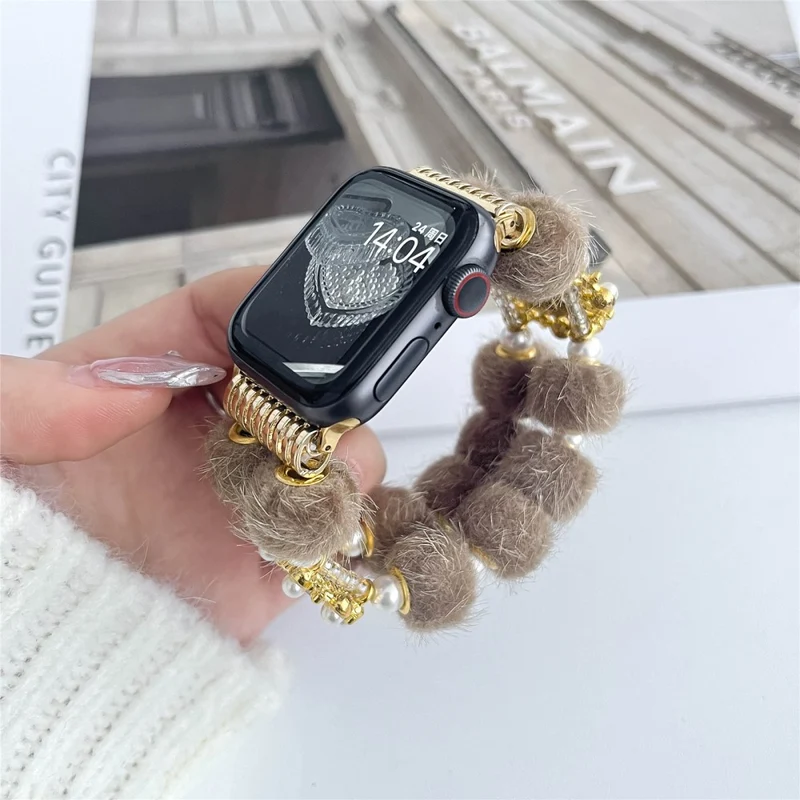 Apple Watch Series 41mm - 40mm - 38mm Universal Watch Band Beaded String