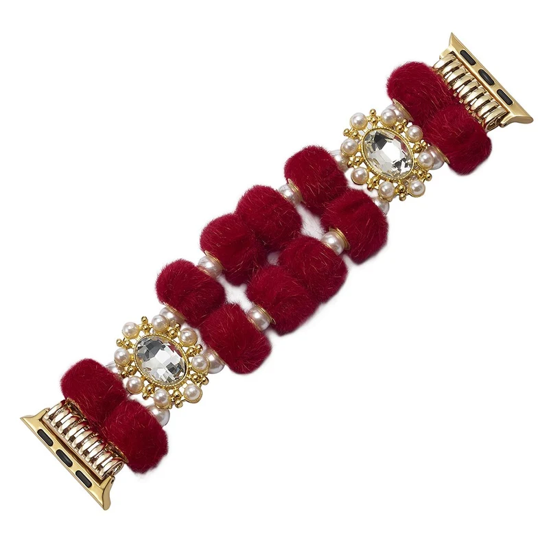 Apple Watch Series 41mm - 40mm - 38mm Universal Watch Band Beaded String