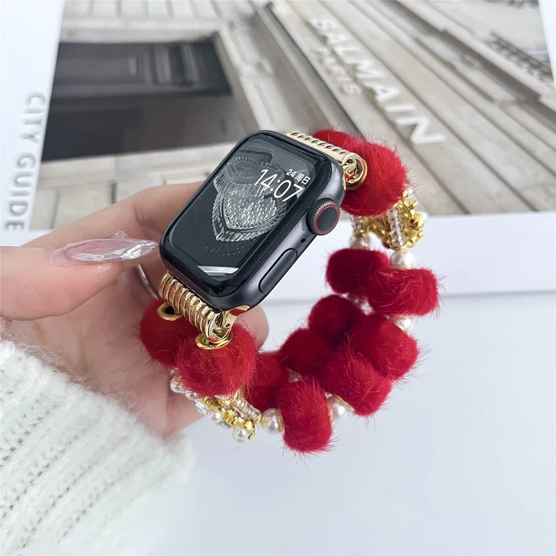 Apple Watch Series 41mm - 40mm - 38mm Universal Watch Band Beaded String