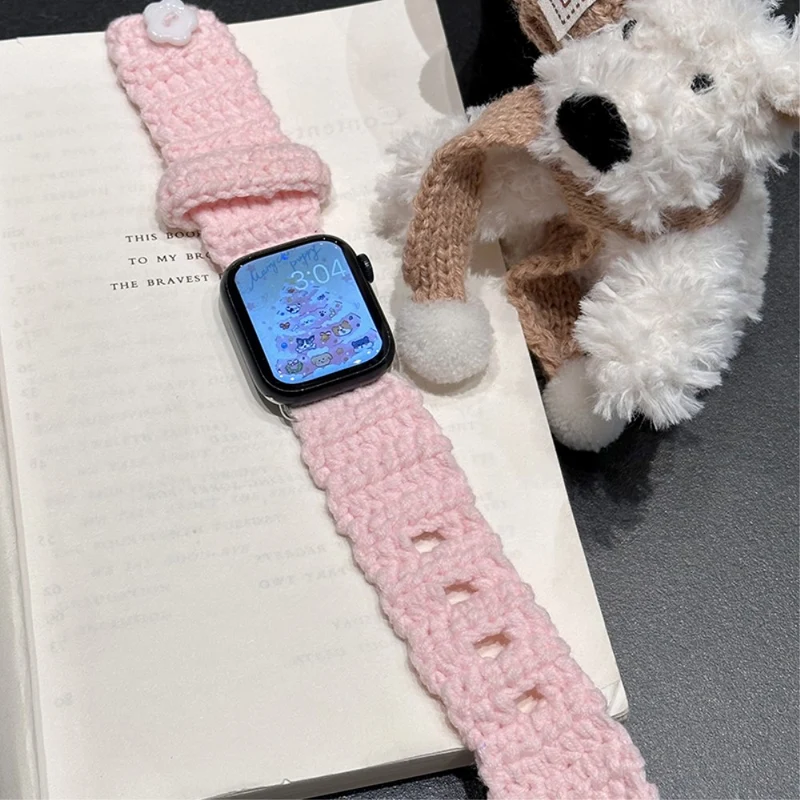 Apple Watch Series 41mm - 40mm - 38mm Universal Velvet Cotton Watch Band