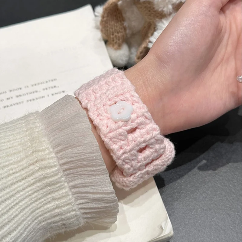 Apple Watch Series 41mm - 40mm - 38mm Universal Velvet Cotton Watch Band