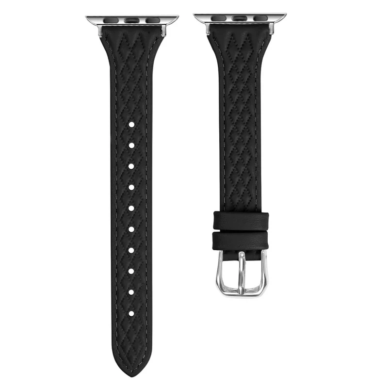 Apple Watch Series 41mm - 40mm - 38mm Universal Watch Band Top-Layer Cow Leather Strap