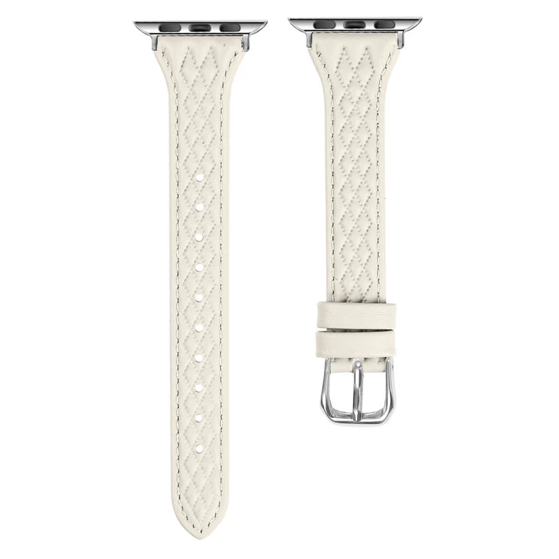 Apple Watch Series 41mm - 40mm - 38mm Universal Watch Band Top-Layer Cow Leather Strap
