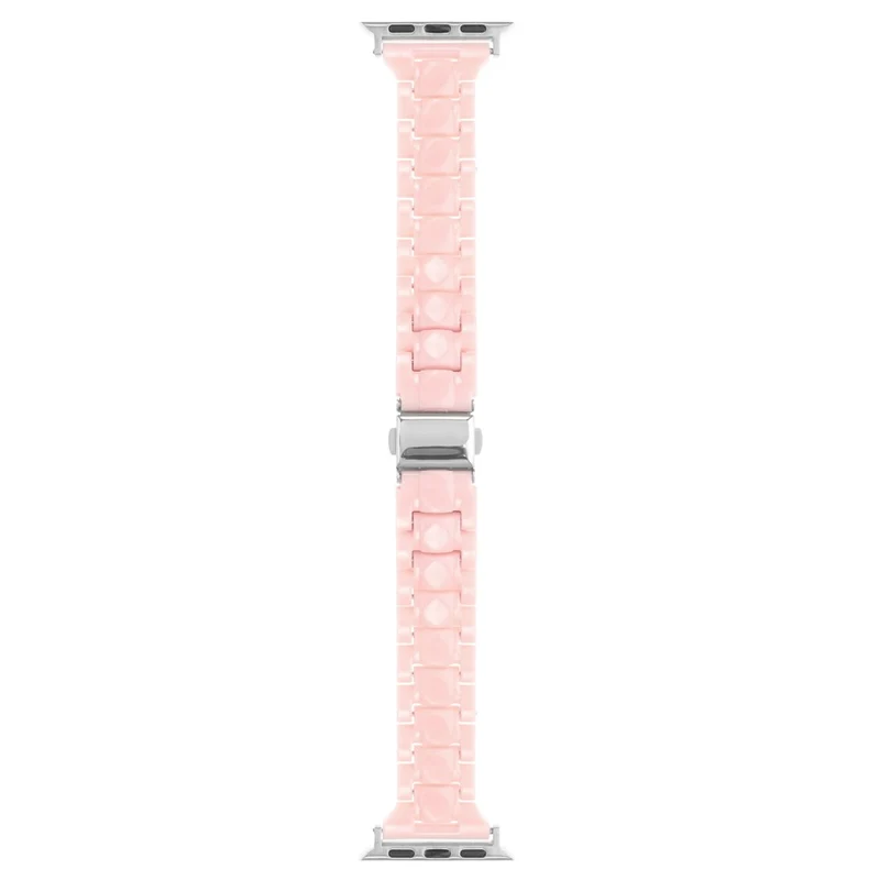 Apple Watch 49mm / 45mm / 44mm / 42mm Bracelet 3-Bead Watch Band - Gradient Gradient Blue
