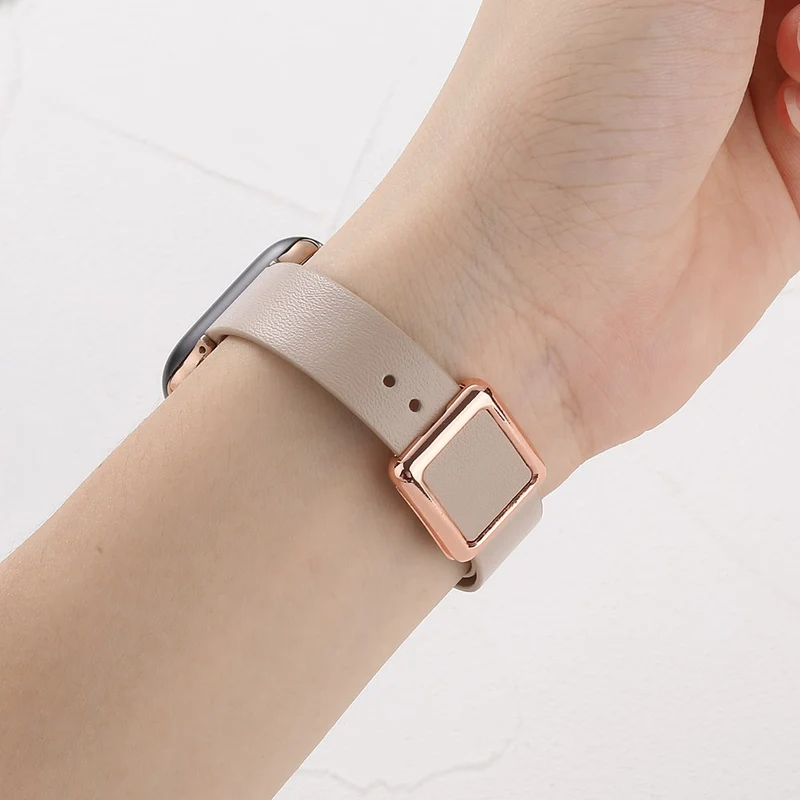 Apple Watch Series 49mm - 45mm - 44mm - 42mm Universal Replacement Wrist Band - Taupe