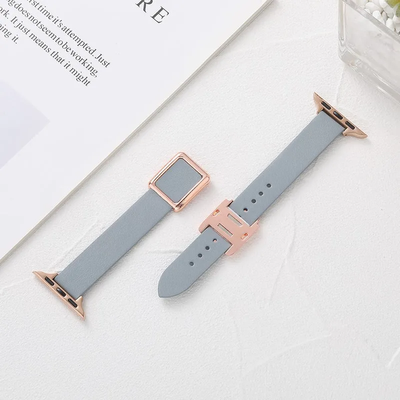 Apple Watch Series 49mm - 45mm - 44mm - 42mm Universal Replacement Wrist Band - Taupe